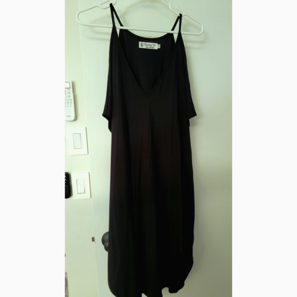 Fighting Eel Dress Rei in Black Modal